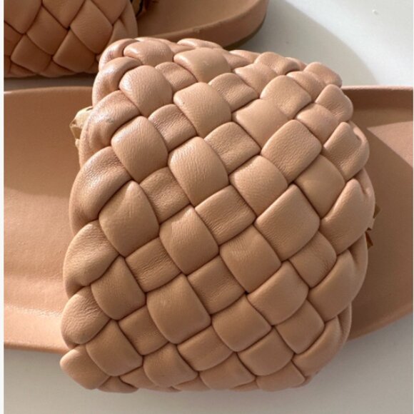 LOEFFLER RANDALL Sonnie Woven Slide Sandals Ballet Pink Womens Size 11B - Picture 5 of 10